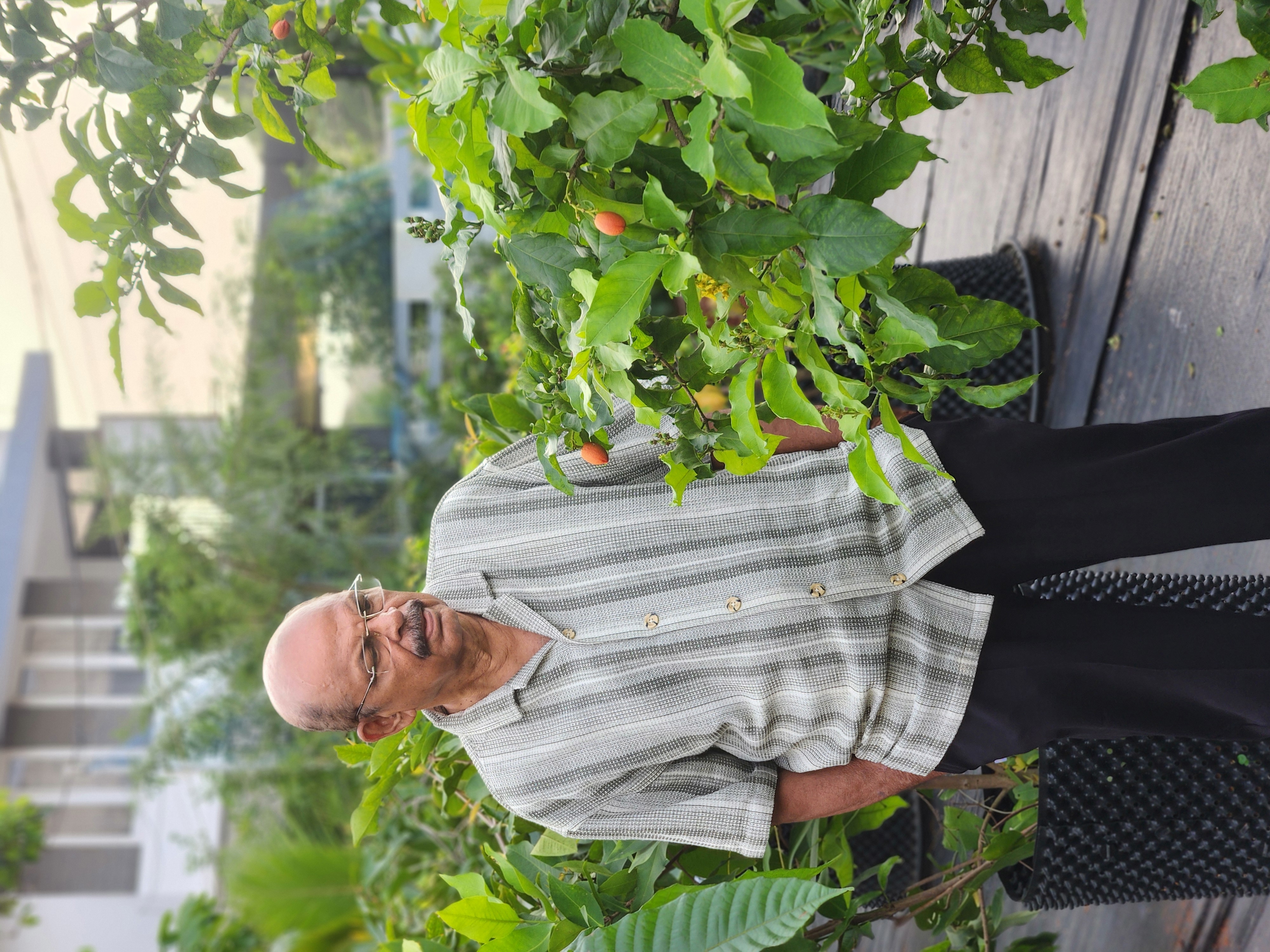 Asok Kumar T B, founder of Asoka Fruit Plants Nursery in Ernakulam